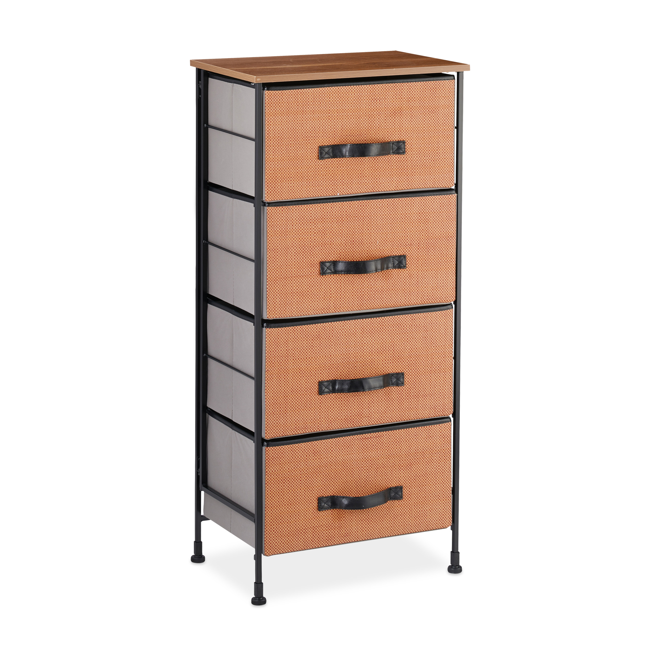 Cajonera pequeña, Aparador marrón, Mueble almacenaje, Cómoda auxiliar