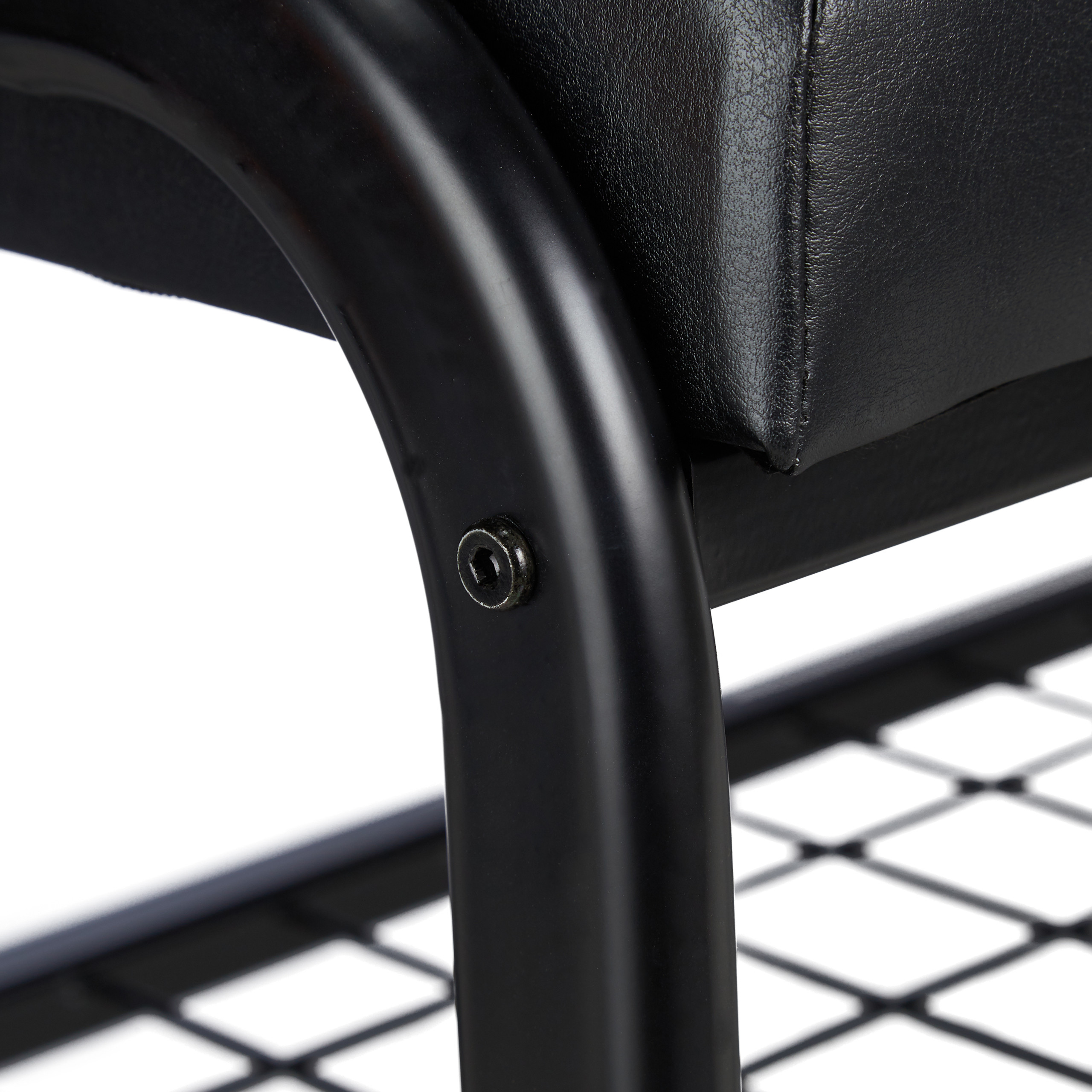 Schuhbank gepolstert Sitzfläche Flurbank Sitzbank Garderobenbank