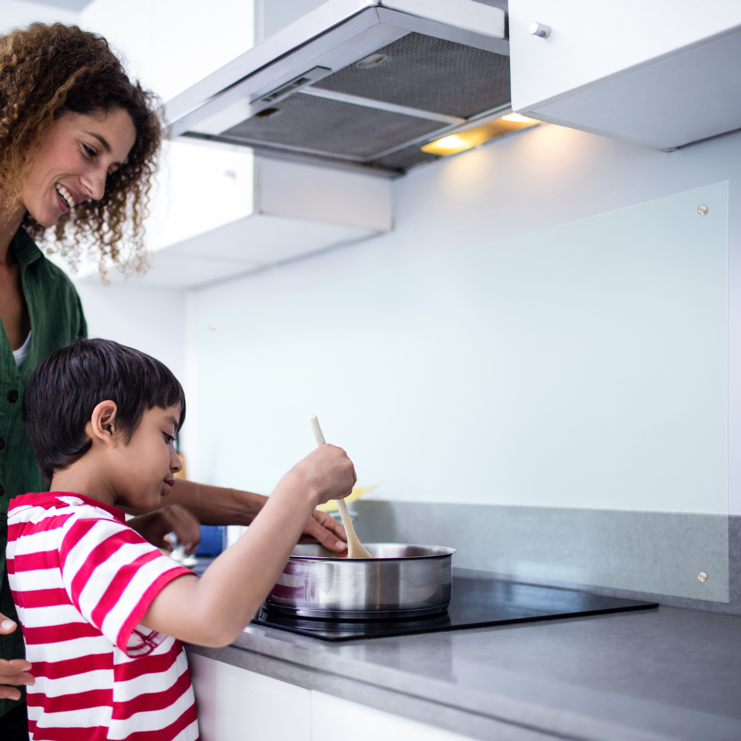 Spritzschutz Küche Glas Fliesenschutz Nischenrückwand Küchenwandschutz