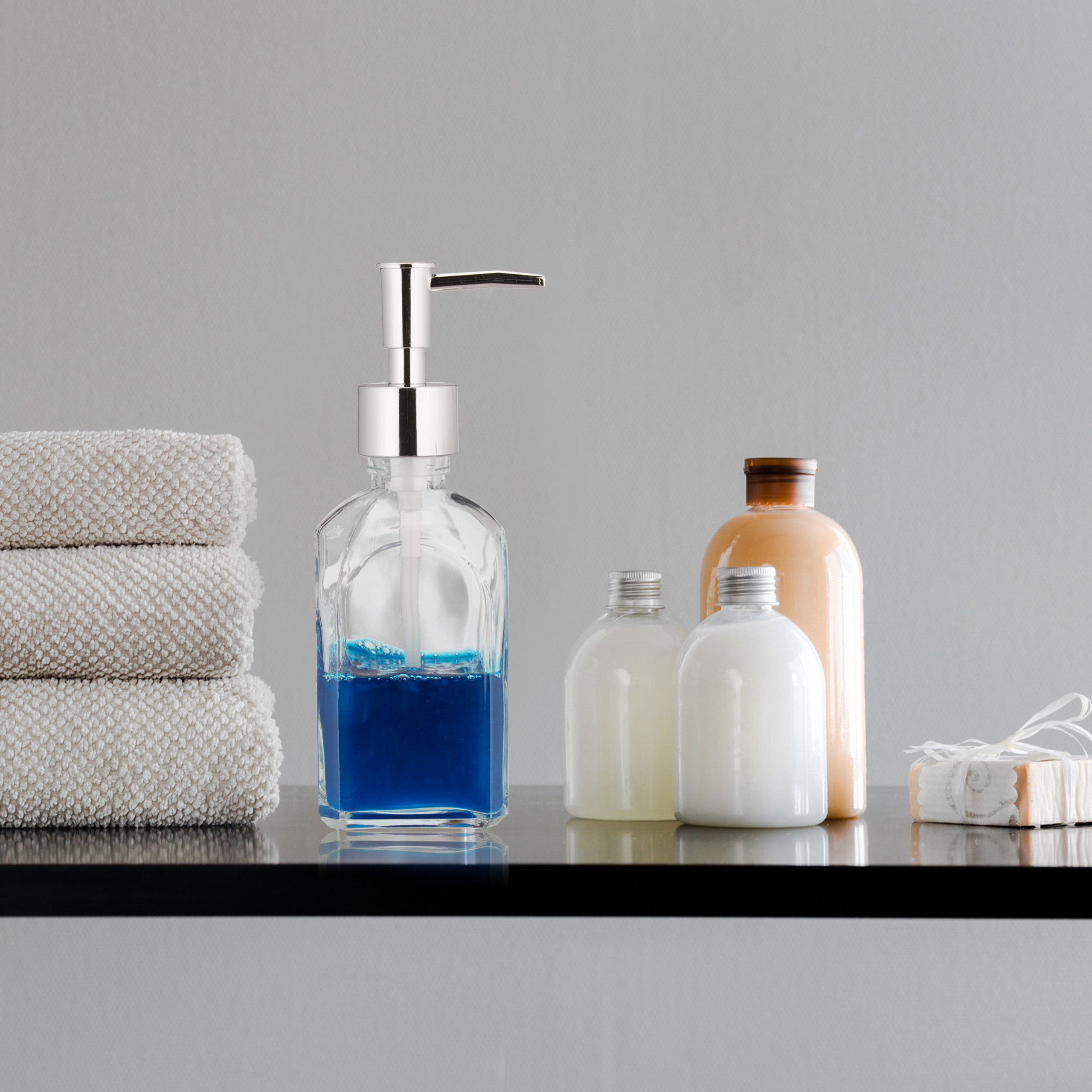 Seifenspender Glasseifenspender Flüssigseifenspender Pumpspender Glas