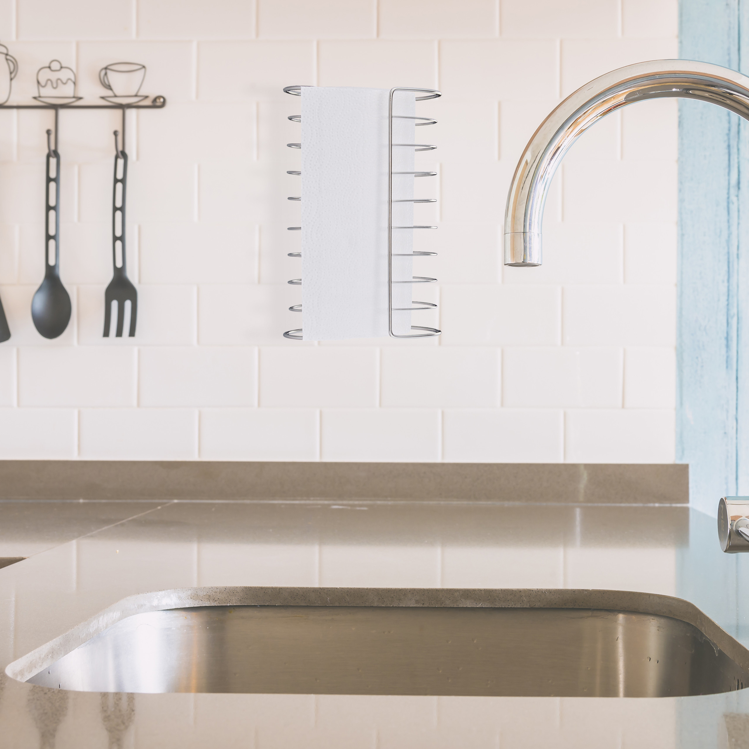 Küchenrollenhalter Wandmontage Küchenrollenhalterung Edelstahl