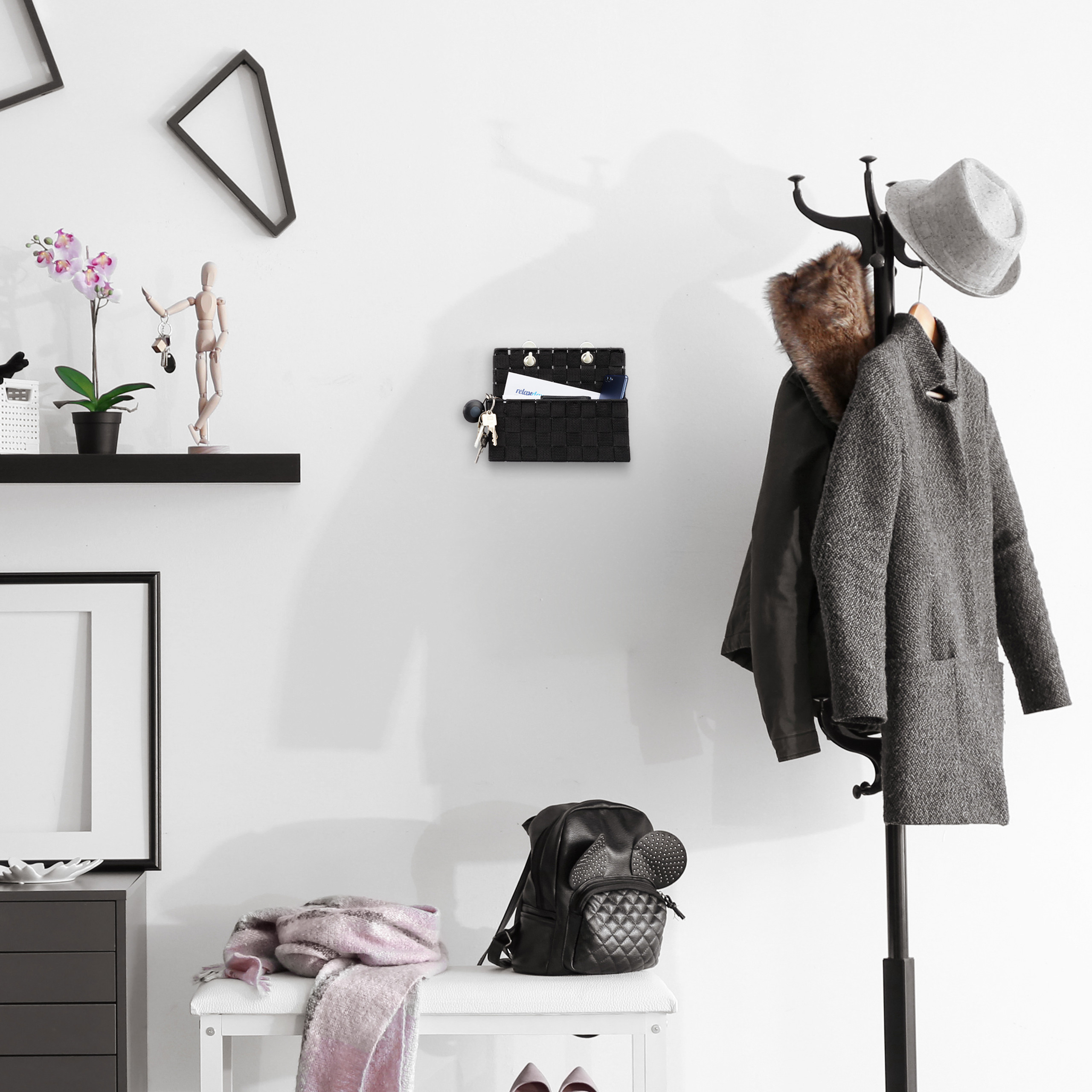 Aufbewahrungskorb Hängend, Bad Organizer, Badkörbchen, Hängekorb