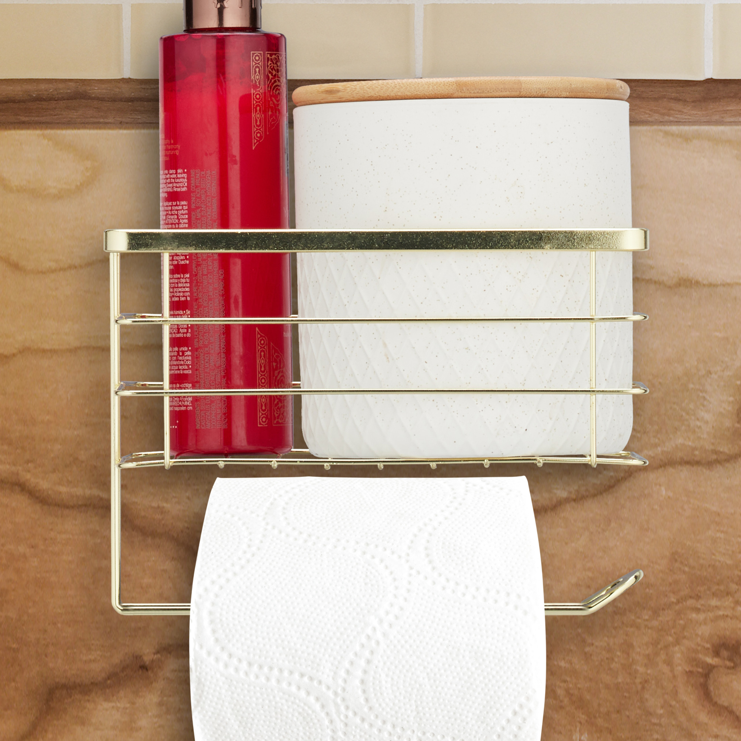 Einhängekorb Putzmittel-Organizer Drahtkorb Metallkörbchen Hängekorb