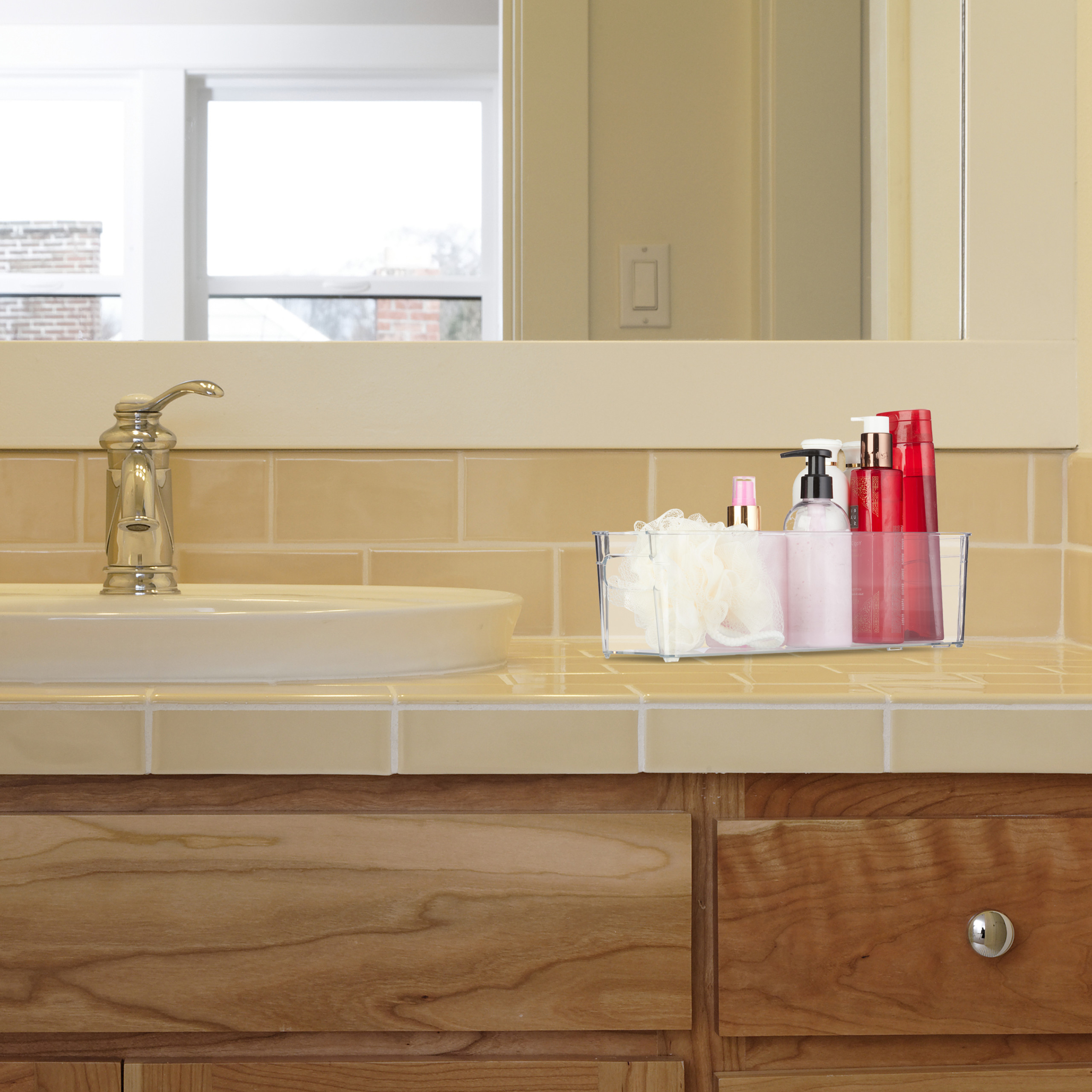 Kühlschrank Organizer transparent, Küchen Organizer schmal