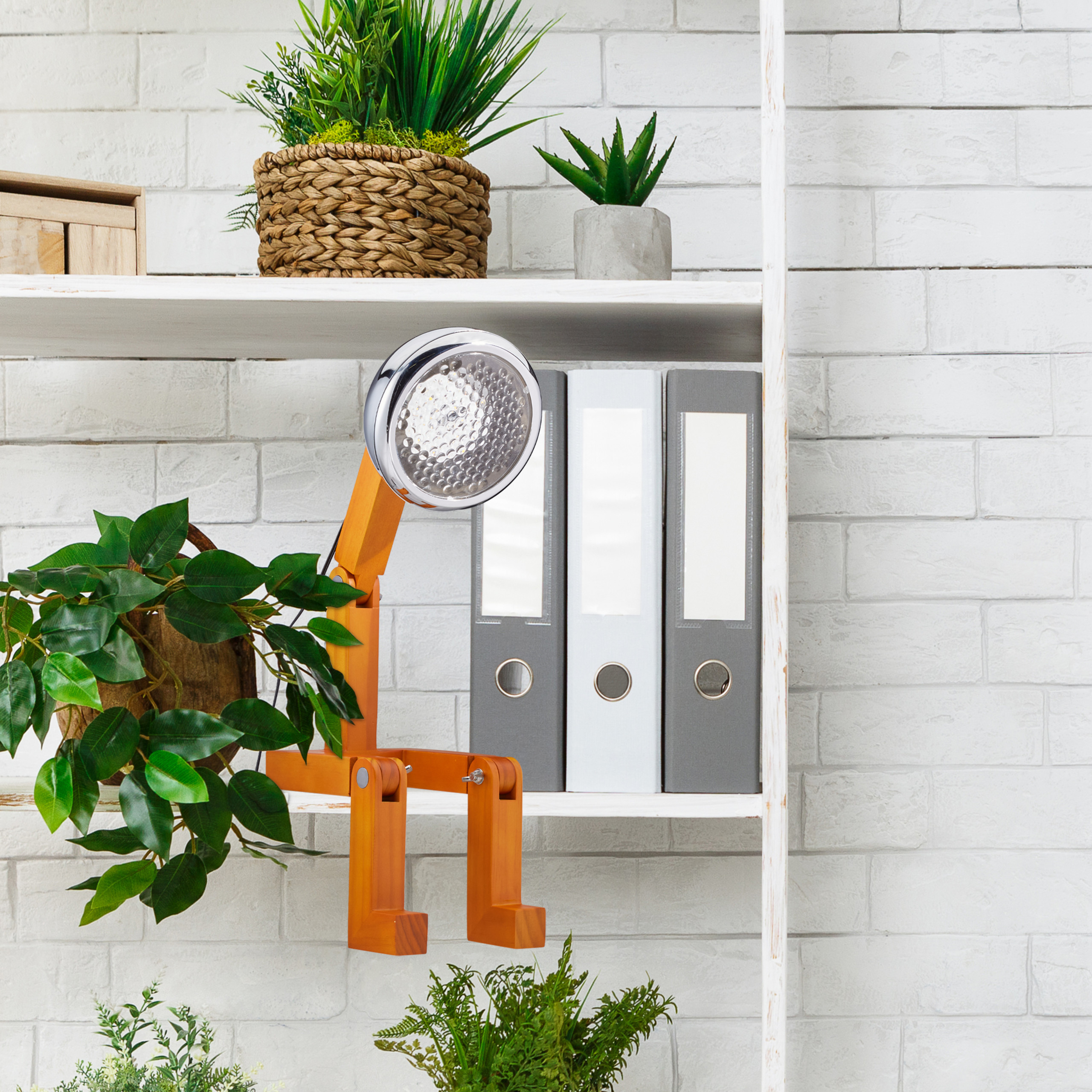 Tischlampe Männchen LED Roboterlampe Schreibtischlampe Nachttischlampe