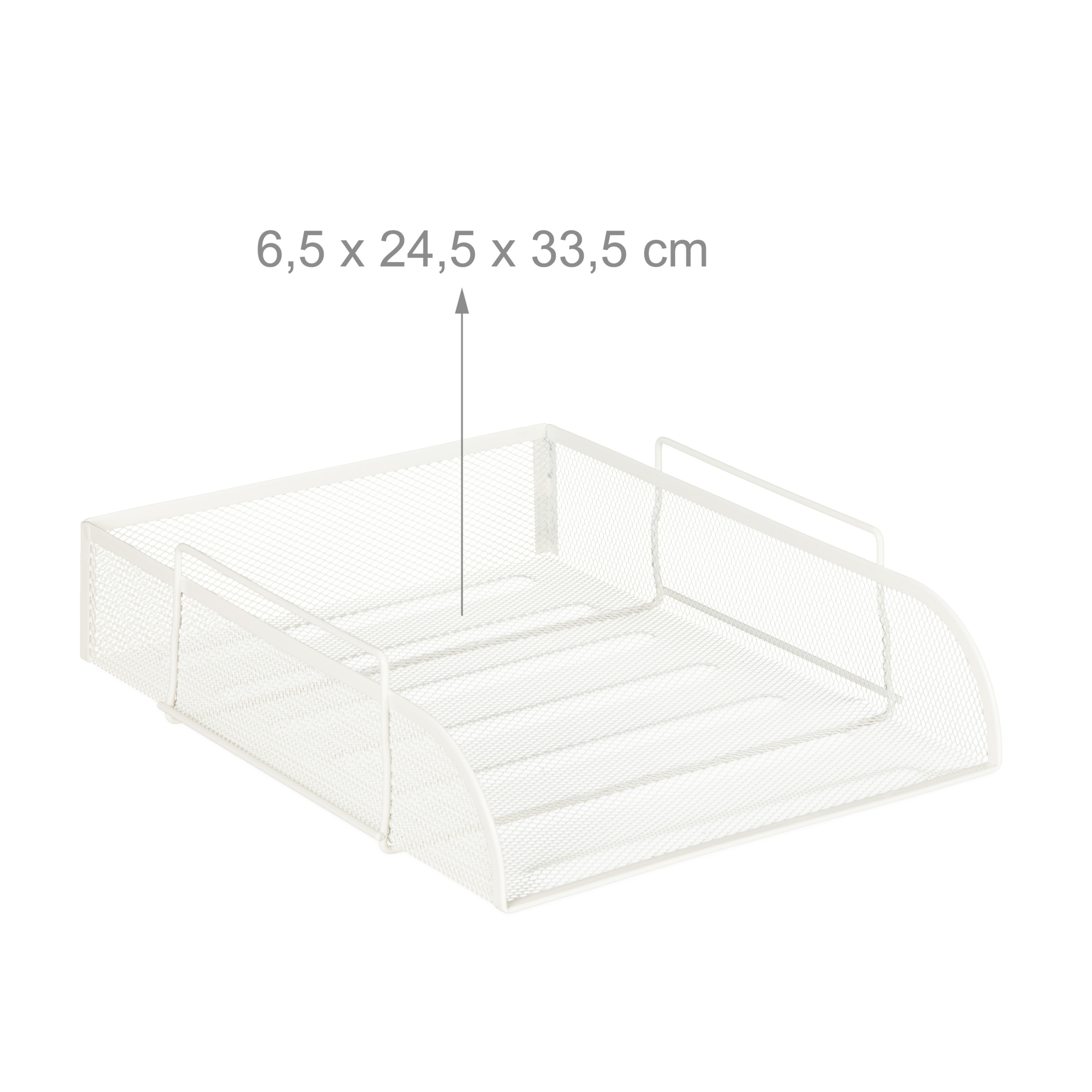 2 x Dokumentenablage stapelbar Schreibtischablage Ablagefach Büroablage