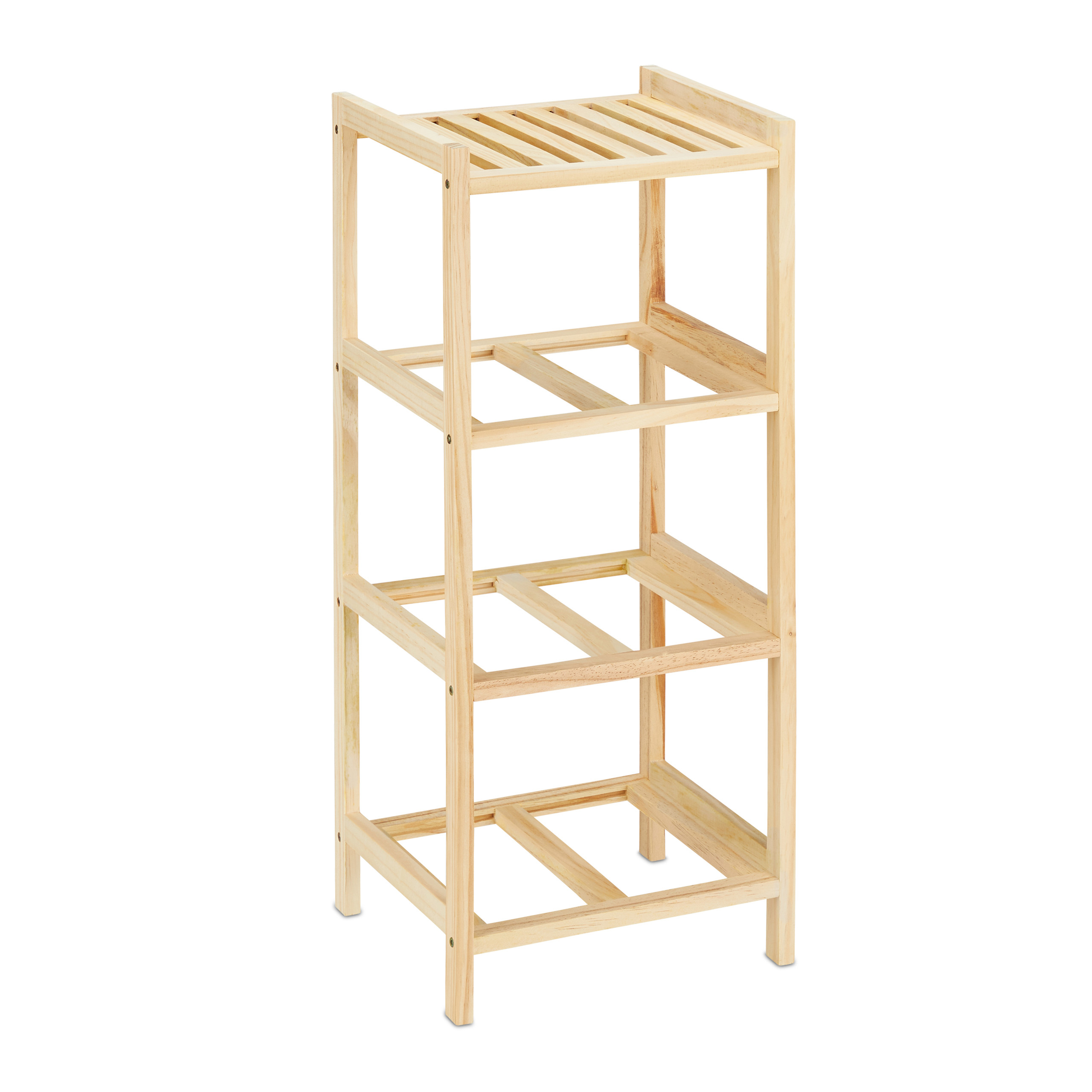 Badregal, Aufbewahrungsregal mit 3 Schubladen, Standregal Korbregal