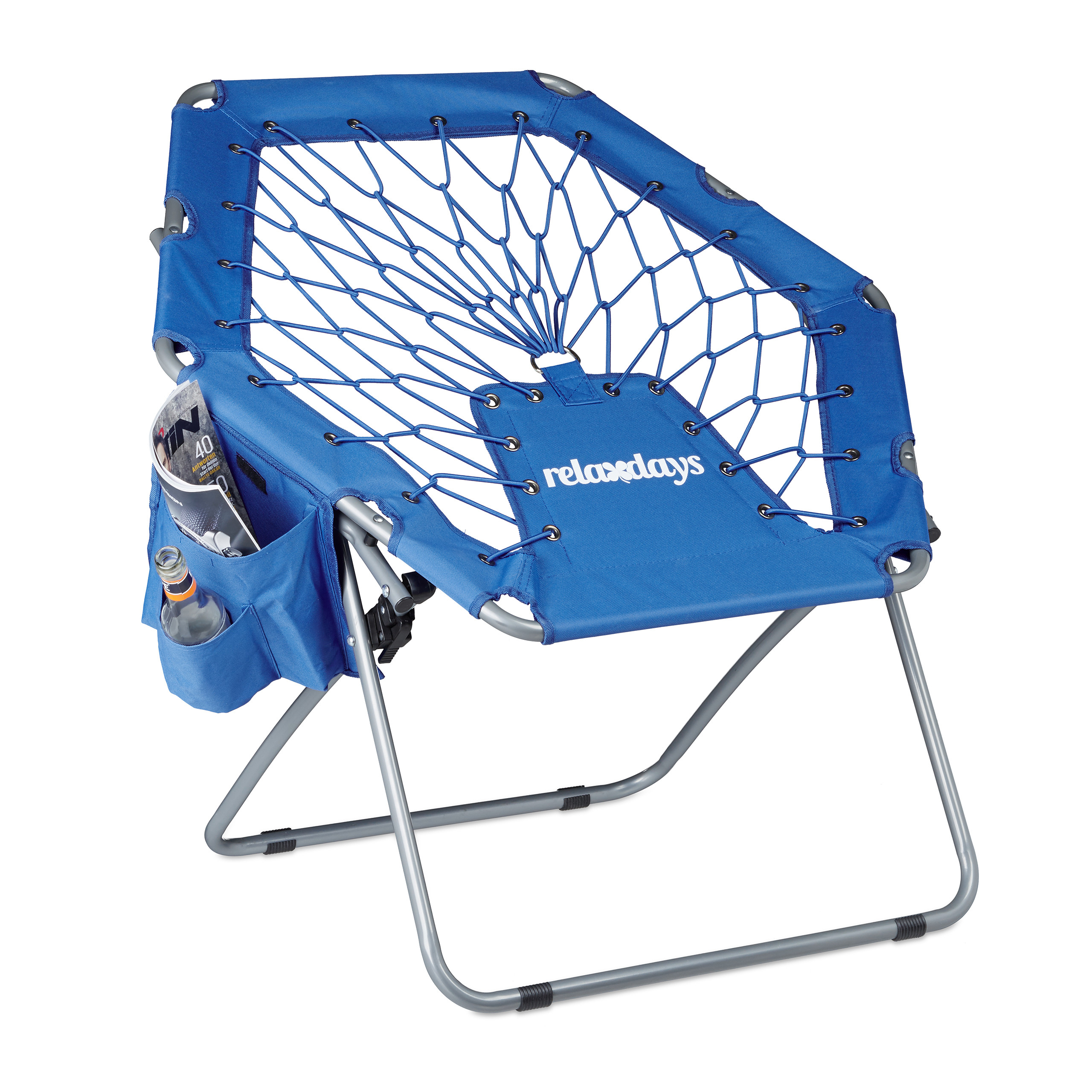 Bungee Stuhl WEBSTER, elastische Federung, Bungee Chair faltbar