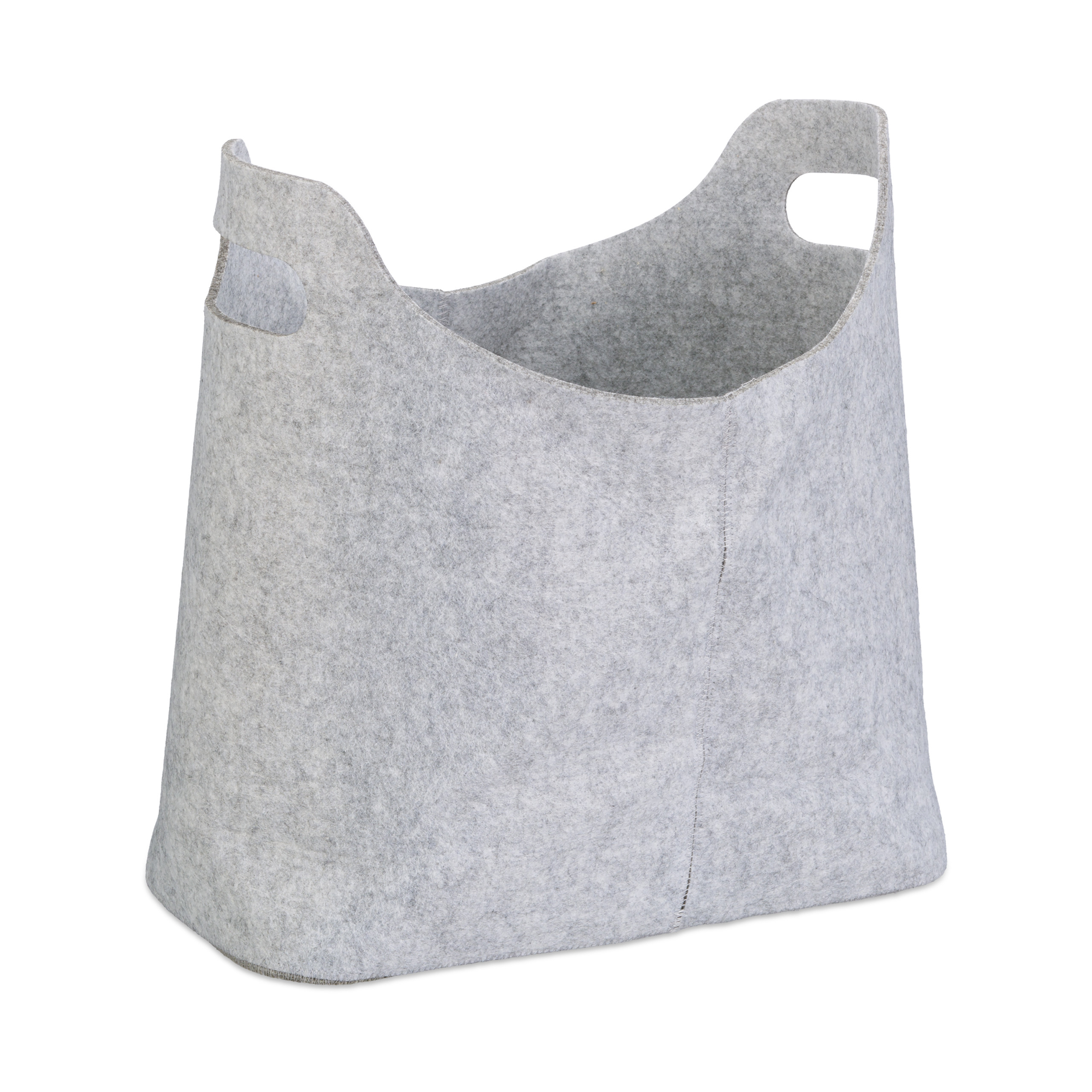 FIREPLACE WOOD BASKET Firewood Bag Wood Bag Felt Basket Felt Bag