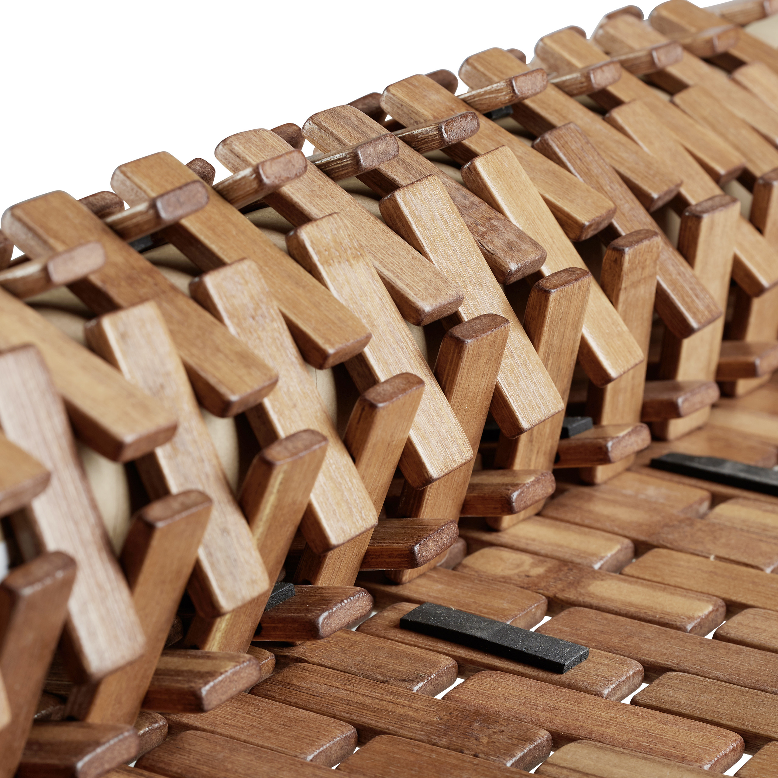 Bambusmatte 50x80 Saunamatte Bambusteppich Fußmatte Badematte