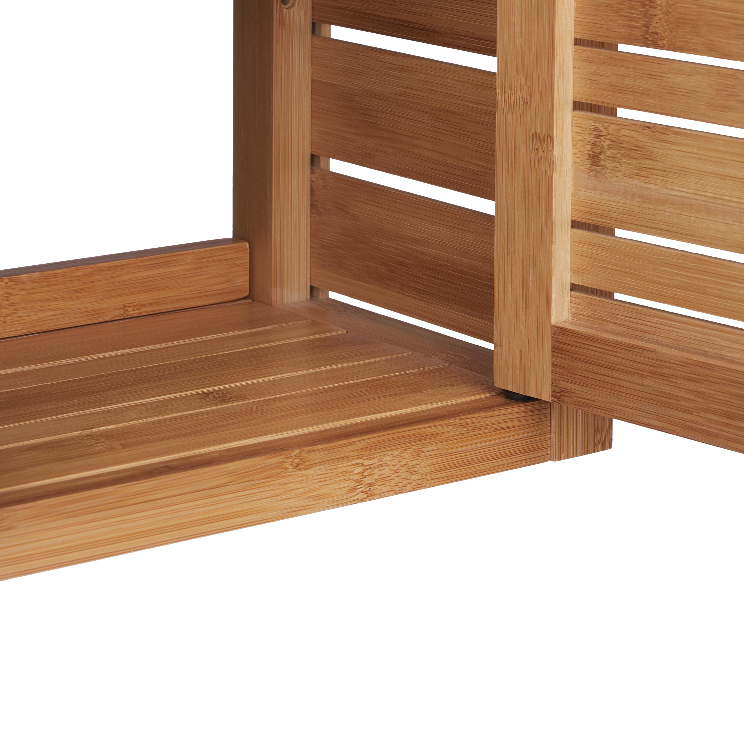 Wandschrank Bambus Hängeschrank natur Küchenschrank Badschrank