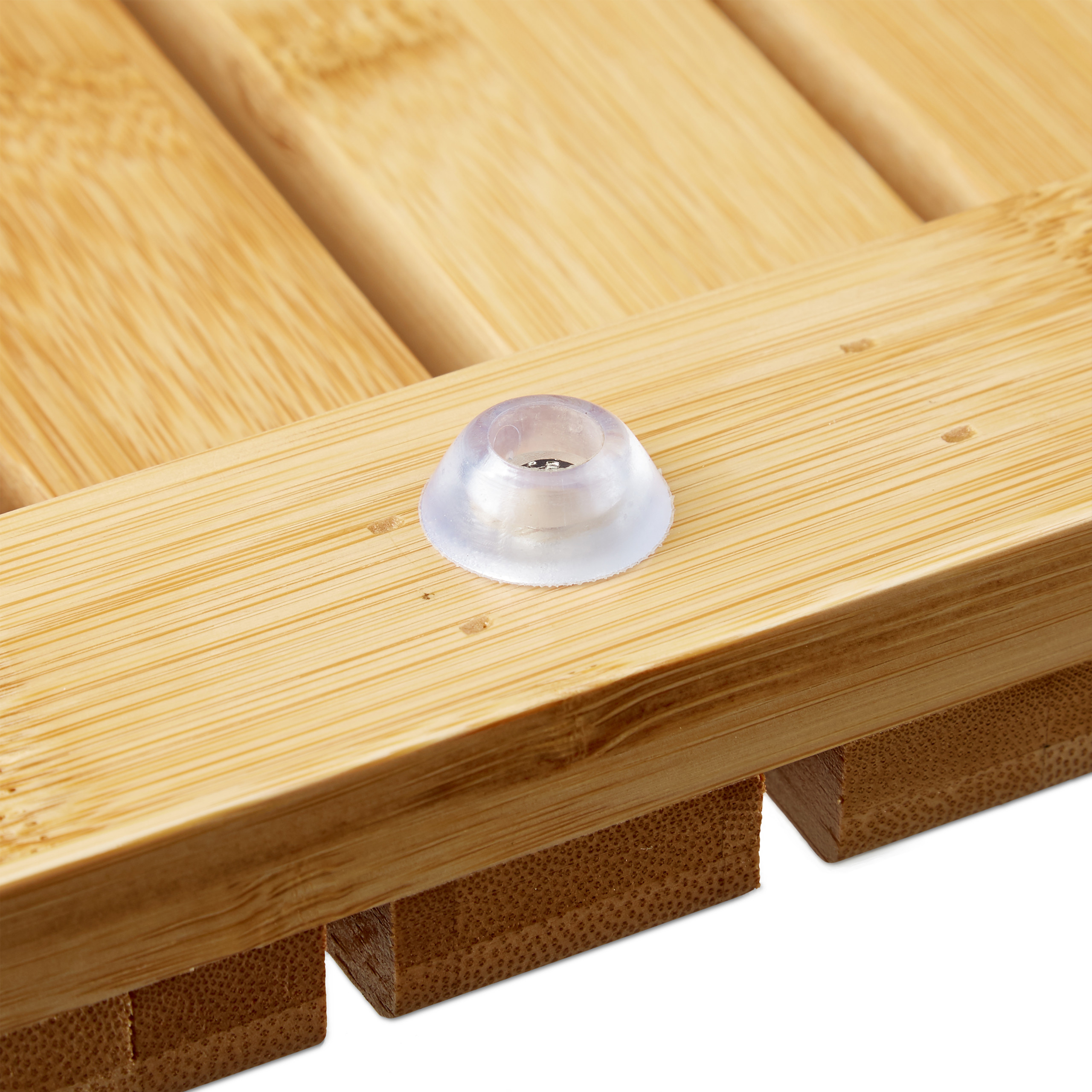 Bambusmatte 40x65 Saunamatte Bambusteppich Fußmatte Badematte