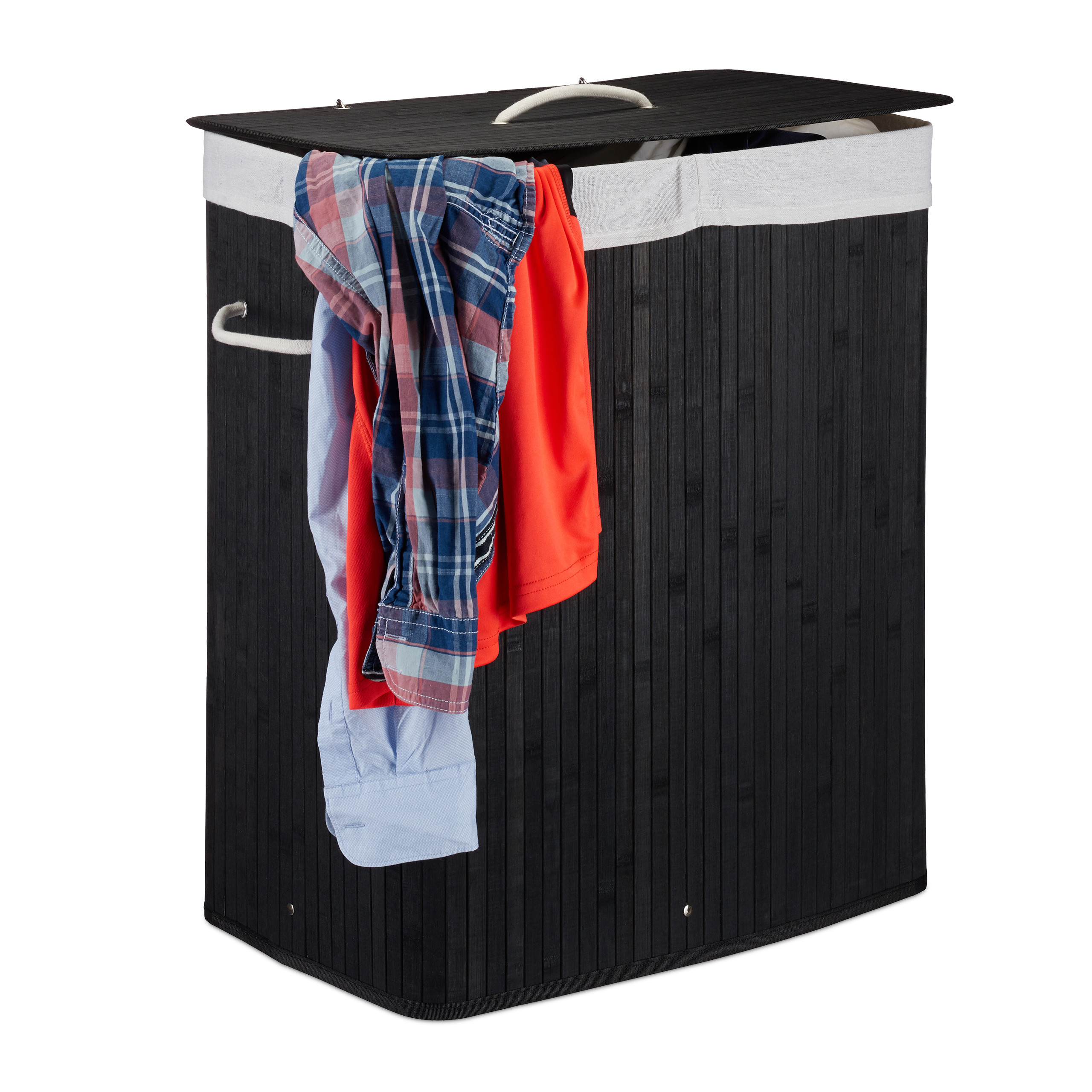 laundry bin 2 compartments