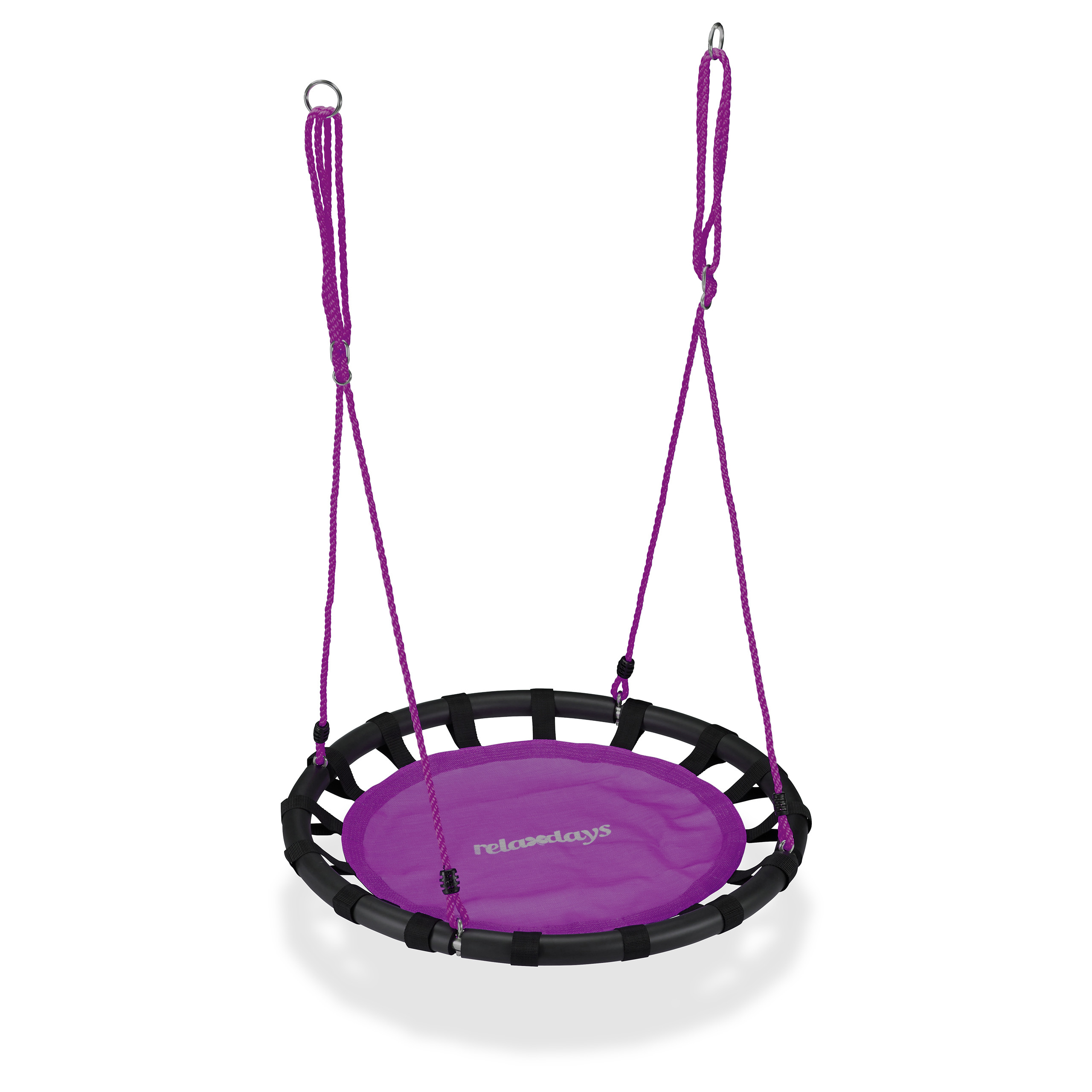 Nestschaukel Rundschaukel 80cm Kinder Outdoor Schaukel verstellbar 100 kg rund