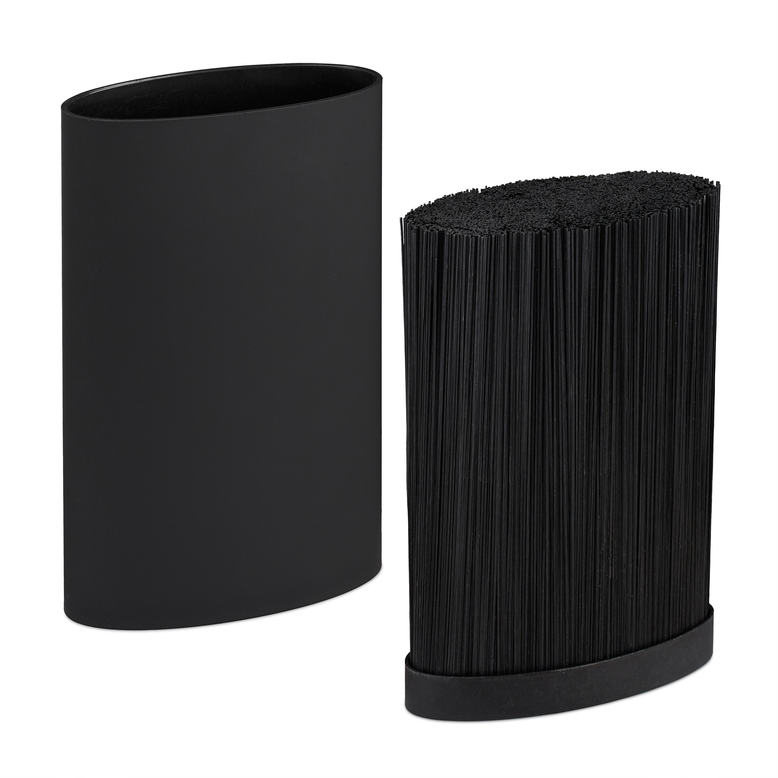 Messerblock oval Messeraufbewahrung Messer Organizer Messerständer