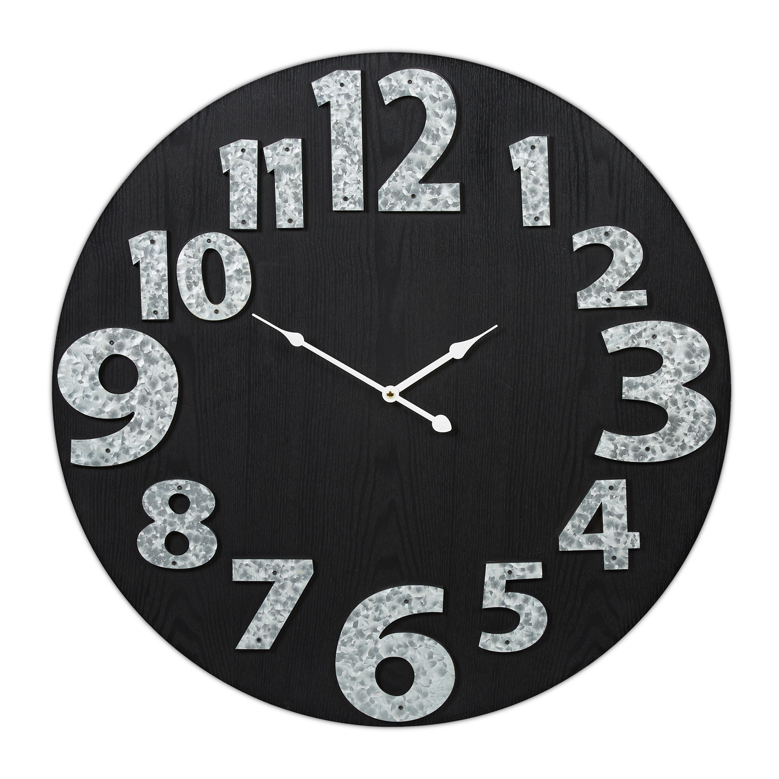 Wanduhr ohne Tickgeräusche, XXL Wohnzimmeruhr, Küchenwanduhr, Uhr