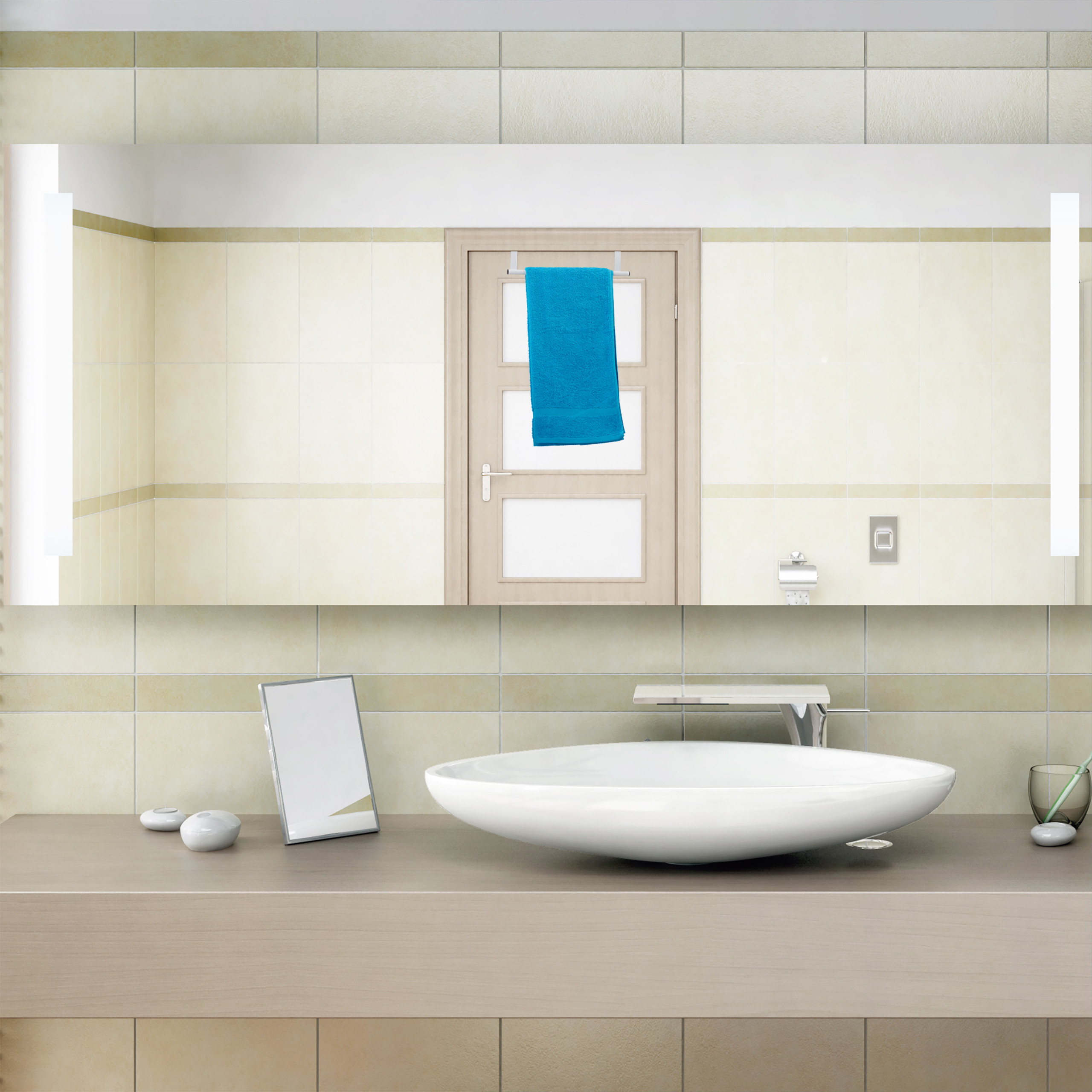 Handtuchhalter Tür Geschirrtuchhalter Edelstahl Türhandtuchhalter