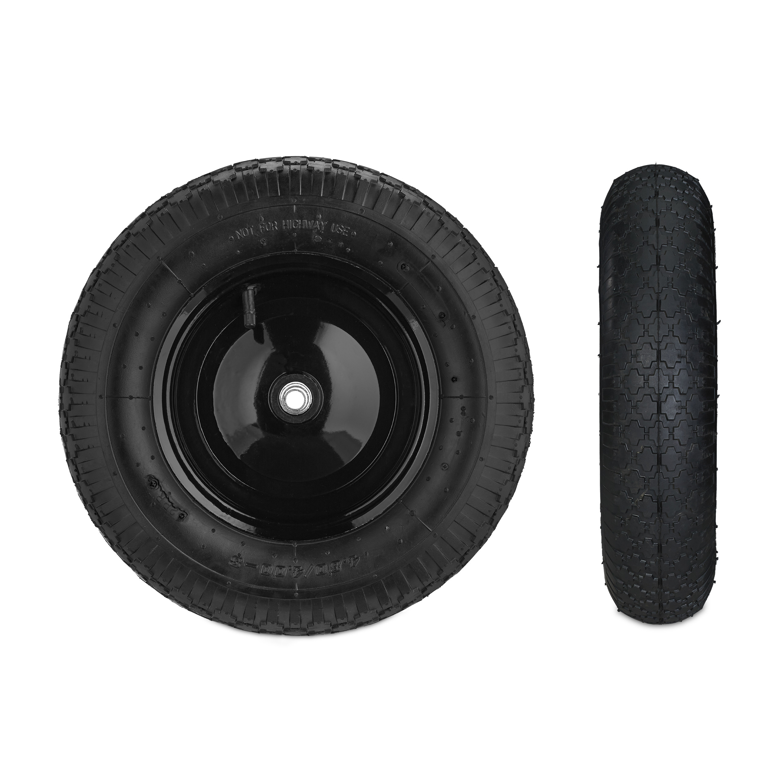 WHEELBARROW 4.80 4.008, SPARE TYRES, TYRES schubkarren with Adapters £