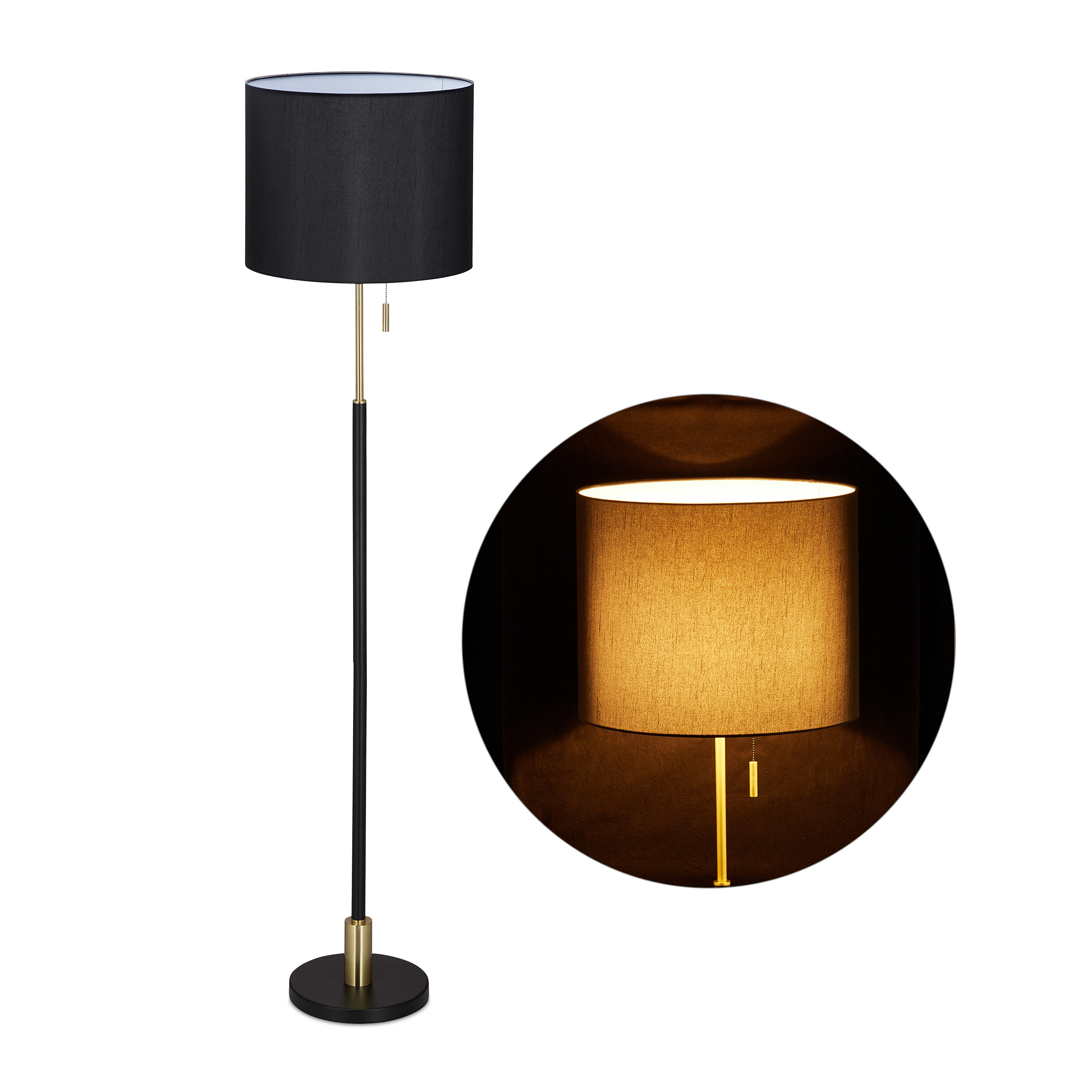 Stehlampe Stehleuchte Standlampe Wohnzimmer Standleuchte
