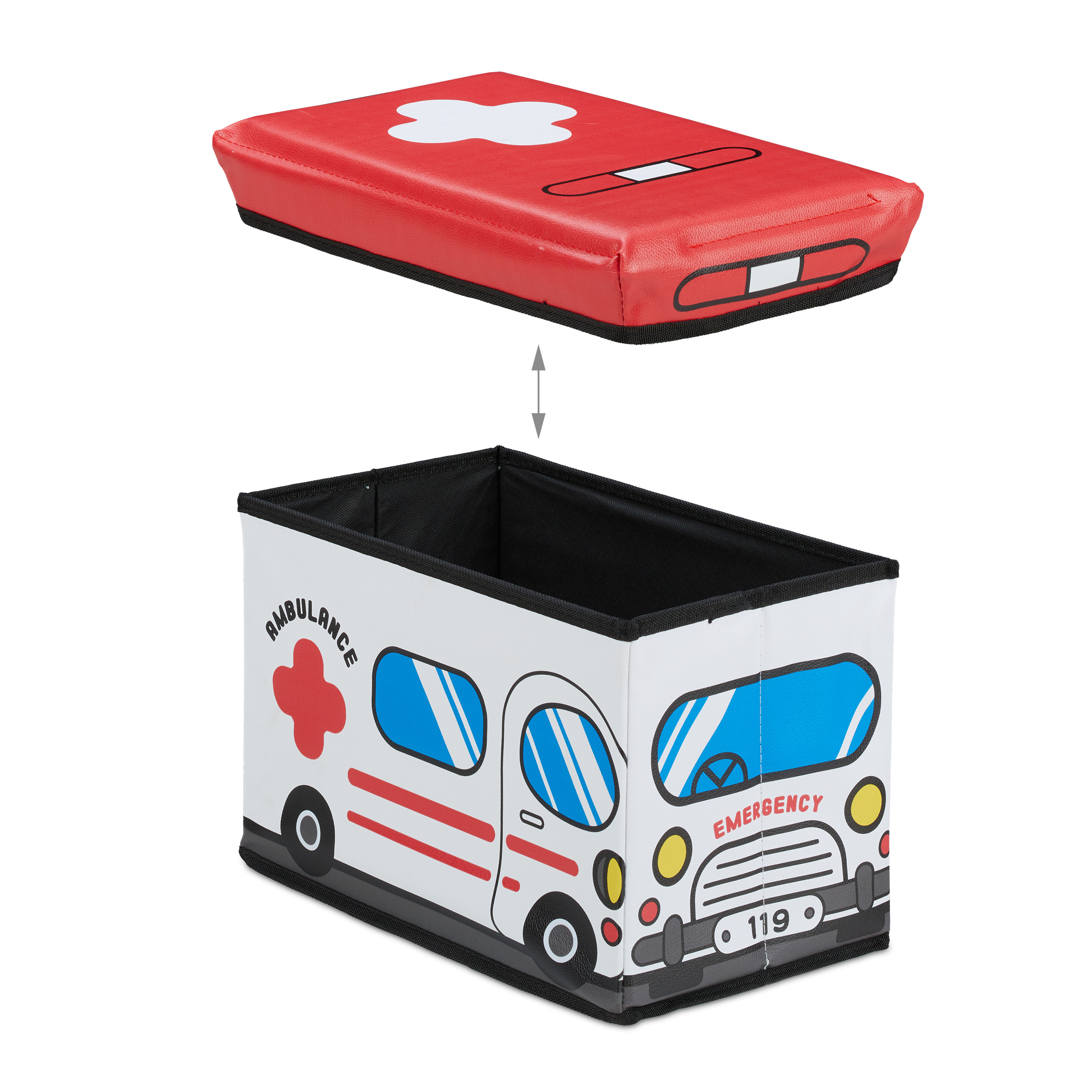 Spielzeugkiste faltbar Spielzeugaufbewahrung Aufbewahrungsbox Kinder