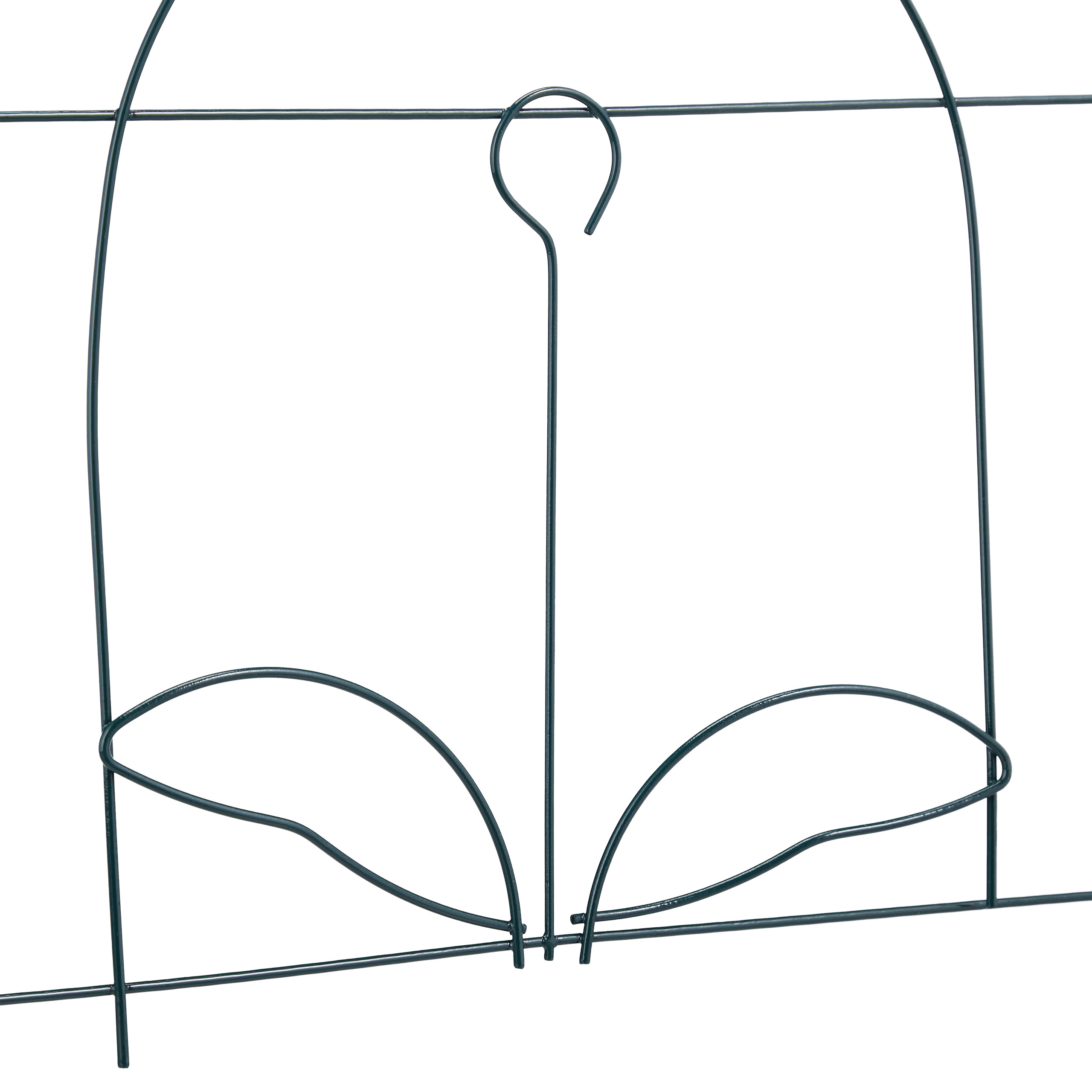 20-teiliger Beetzaun Beeteinfassung Steckzaun Minizaun Zierzaun