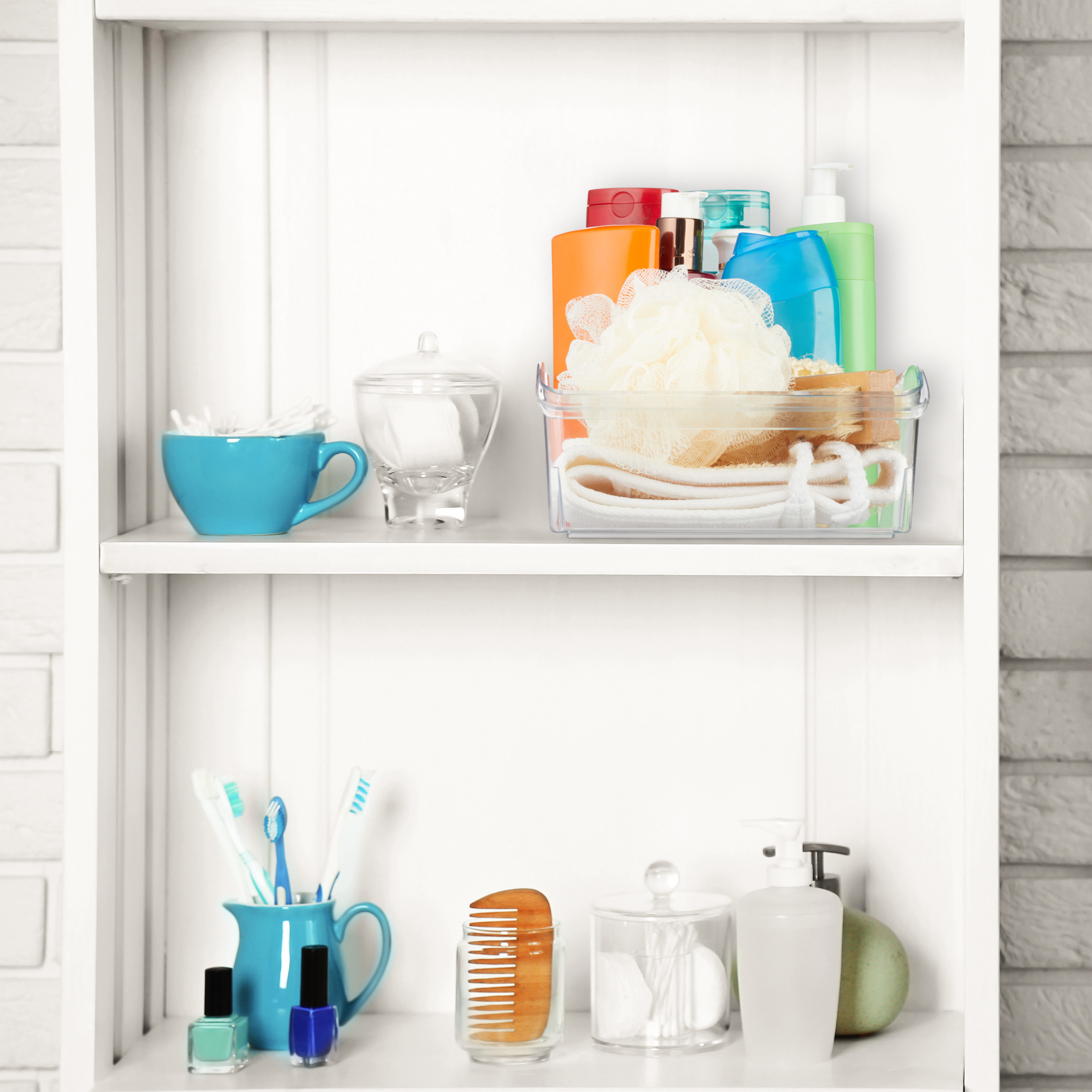 3 x Küchen Organizer Kühlschrankkorb Küchenschrank Aufbewahrung